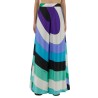 MAXI PANTS WITH IRIS PRINT