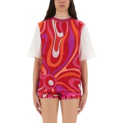 T-SHIRT WITH "IRIS" PRINT