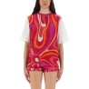 T-SHIRT WITH "IRIS" PRINT