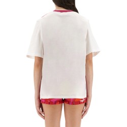 T-SHIRT WITH "IRIS" PRINT