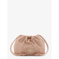 Horseshoe drawstring clutch bag