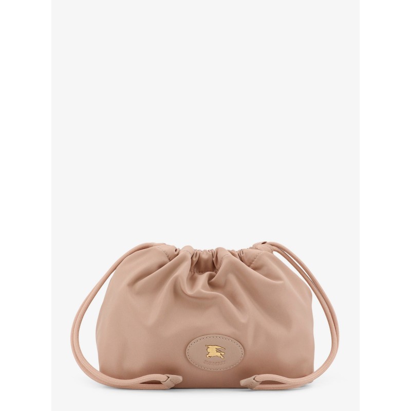Horseshoe drawstring clutch bag