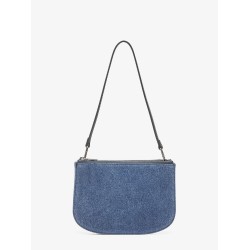 1DR Twin denim crossbody bag