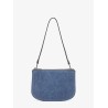 1DR Twin denim crossbody bag