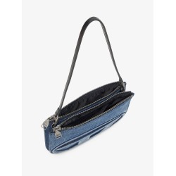 1DR Twin denim crossbody bag