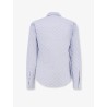 Cotton and silk shirt with all-over GG logo