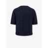 Dominus wool sweater with cable knit
