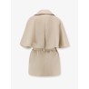 Cotton gabardine Sigfrid cape