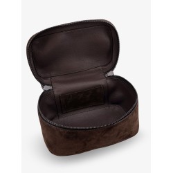 Suede shoulder bag