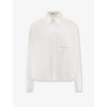 Cotton blend shirt with Monili detail