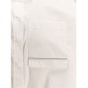 Cotton blend shirt with Monili detail