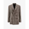 Double-breasted prince of Wales blazer