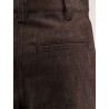 Denim trousers with lurex profile