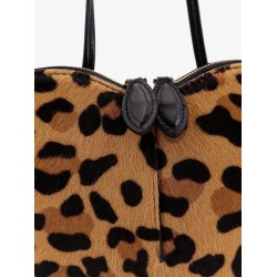 Le Coeur leopard haircalf shoulder bag