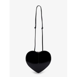 Le Coeur patent leather shoulder bag