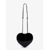 Le Coeur patent leather shoulder bag