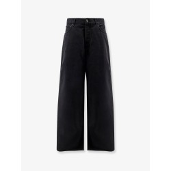 Baggy denim trousers