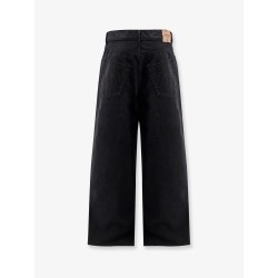 Baggy denim trousers