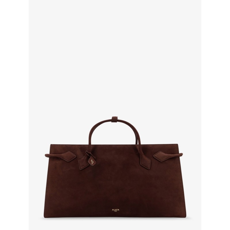 Suede Hand Tote bag
