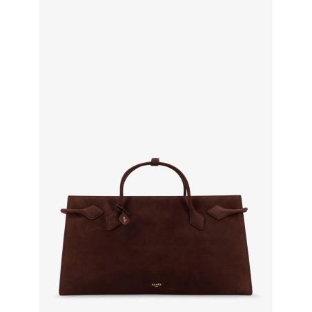 Suede Hand Tote bag