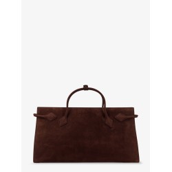 Suede Hand Tote bag