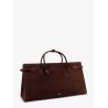 Suede Hand Tote bag