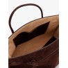 Suede Hand Tote bag
