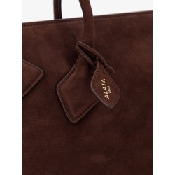 Suede Hand Tote bag