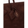 Suede Hand Tote bag
