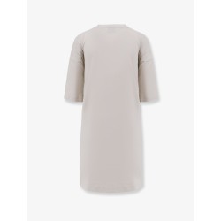 Cotton jersey Semi fitted short dress