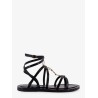 Strappy Jewel leather sandals
