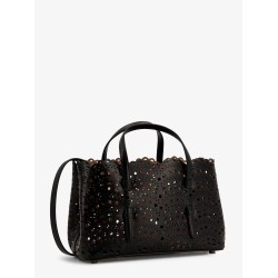 Vienne perforated leather shoulder bag