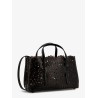 Vienne perforated leather shoulder bag