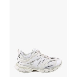 Track mesh and nylon low-top sneakers