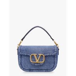 Alltime valentino garavani denim shoulder bag