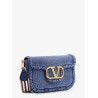 Alltime valentino garavani denim shoulder bag