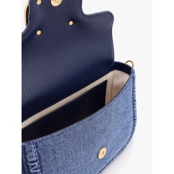 Alltime valentino garavani denim shoulder bag