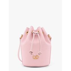 Valentino garavani leather bucket bag