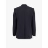 Certified wool blazer with satin lapel