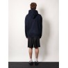 Cotton sweatshirt with gucci embroidery on the front