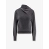 Cashmere and cotton turtleneck sweater