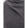 Cashmere and cotton turtleneck sweater