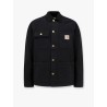 Michigan organic cotton jacket with frontal logo patch