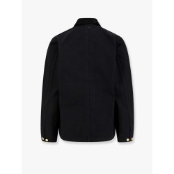 Michigan organic cotton jacket with frontal logo patch