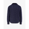 Sheepskin and cashmere padded jacket