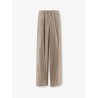 Ladino striped silk trousers