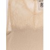 Grazia cotton top with lace insert