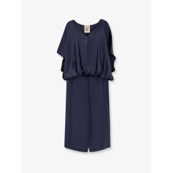 Etienne satin long dress
