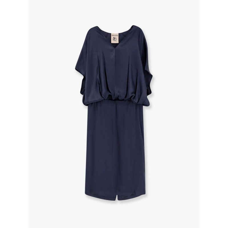 Etienne satin long dress