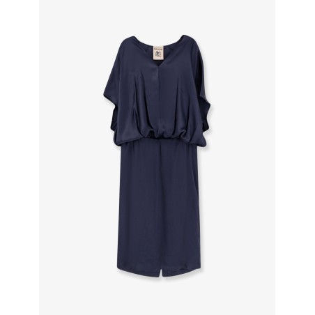 Etienne satin long dress